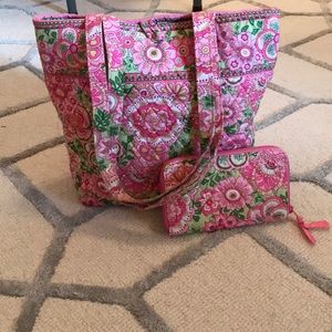 Vera Bradley retired pattern “petal pink” bundle
